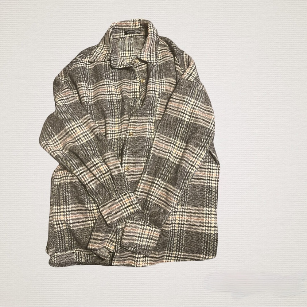 Plaid long sleeve